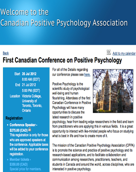 Positive Psychology Canada
